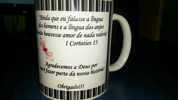 Lembranças dos nossos padrinhos - 1