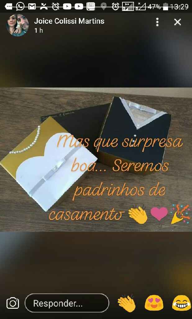 Convite dos padrinhos - 1