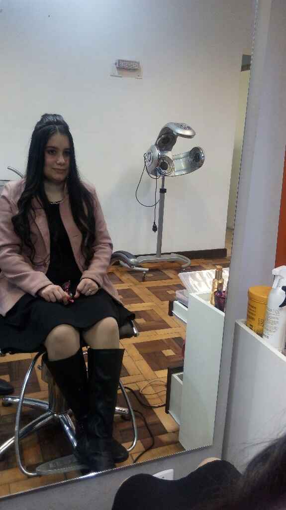 Prévia da maquiagem e Penteado - 1