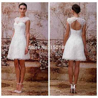 Vestido curto para o civil - 1