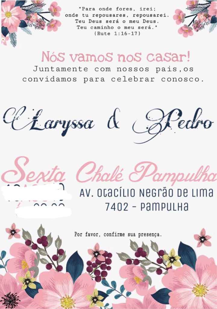  Arte de convite - 1