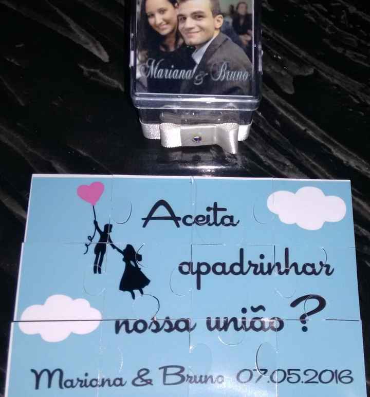 Convite padrinhos