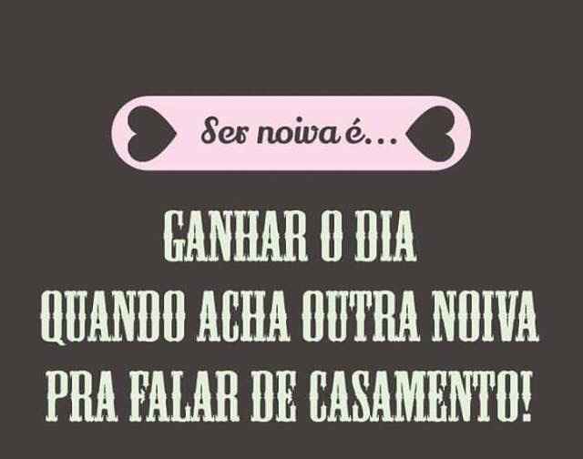 Ser noiva é.. - 1
