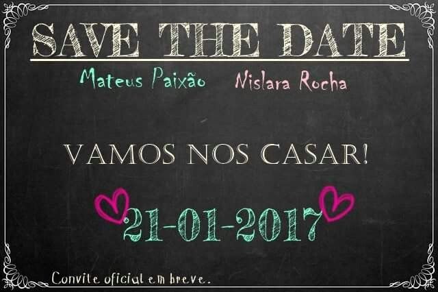 Meu save the date - 1
