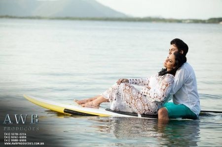 Trash the dress * Fê e Manu