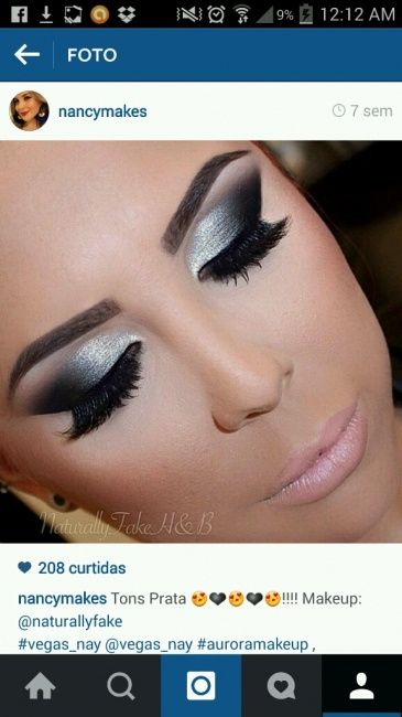 Maquiagens e penteado. - 12