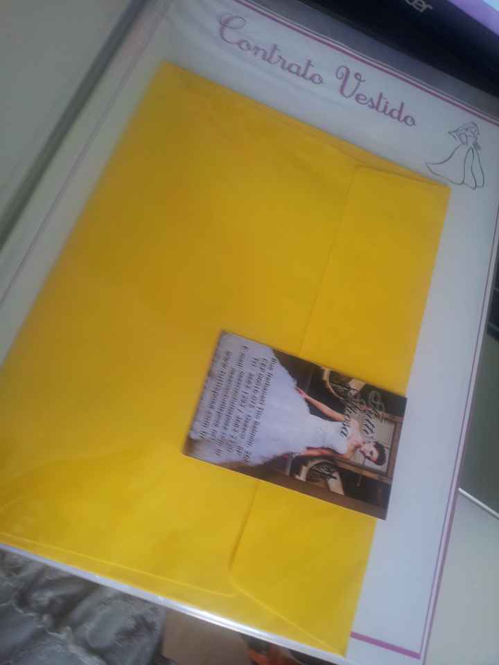 contrato vestido