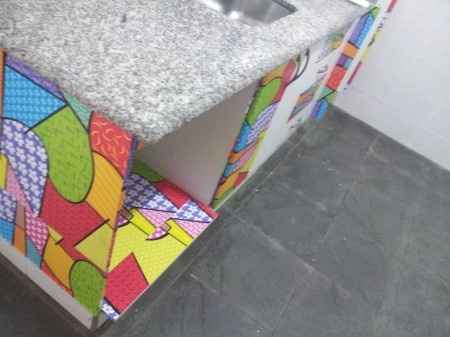 Armario com papel contact 2