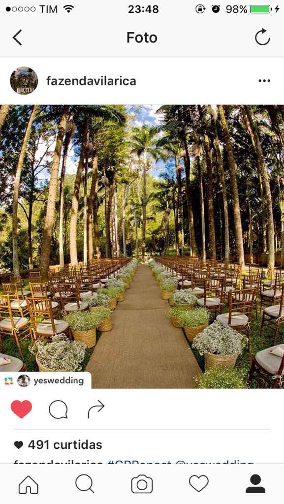 Casamento ao ar livre - 1
