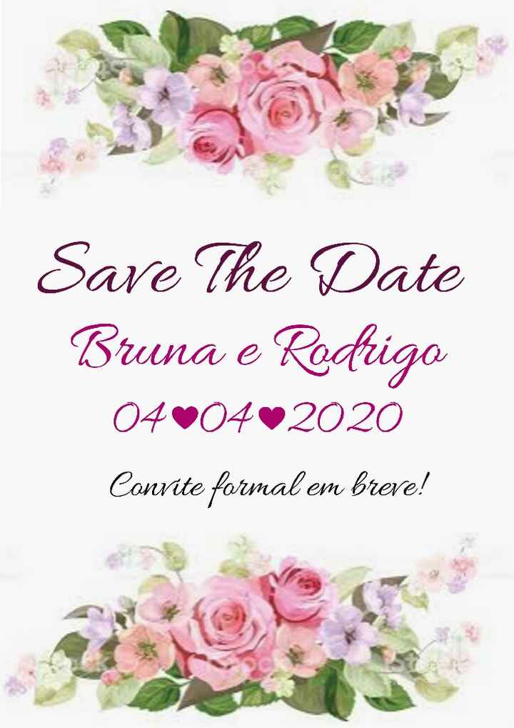 Save the Date 🥰 - 1