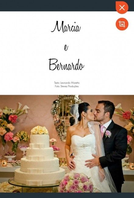 Casamento da minha amiga na revista! - 1