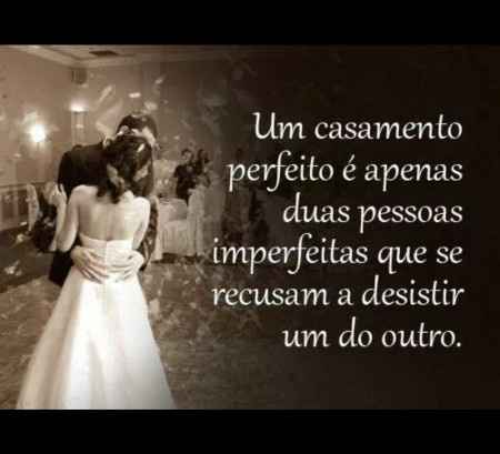 casamento é