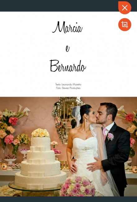 Casamento da minha amiga na revista! - 1