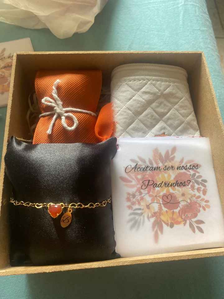 Vai ter convite diferenciado para padrinhos/madrinhas?💌 - 1