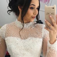 Vestido de noiva + Véu - 1
