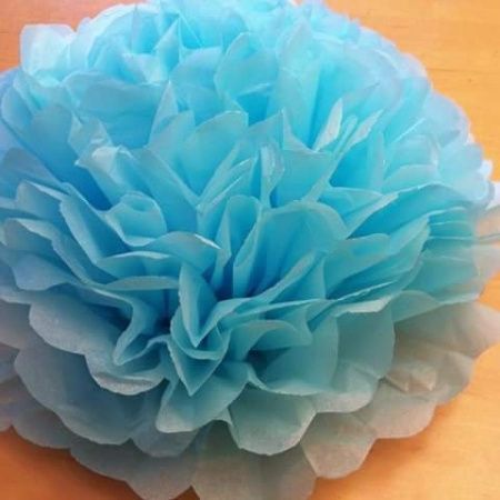 Pompom decorativo - como fazer - 7