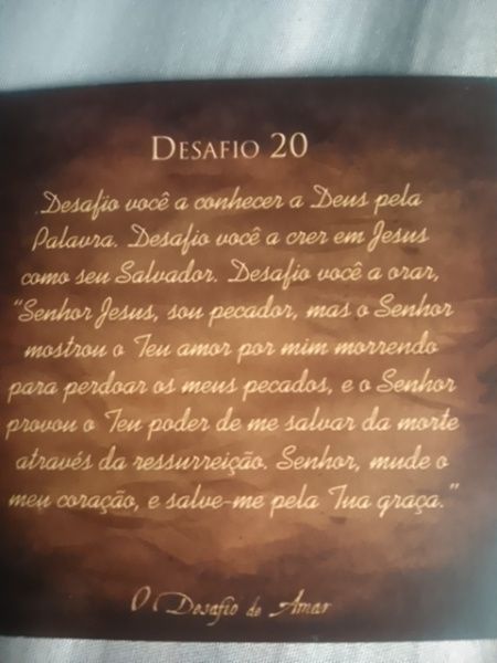 O desafio de amar - dias 18 ao 24 -semanal - 3