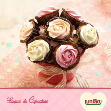 Buquê de noiva - cupcakes - 1