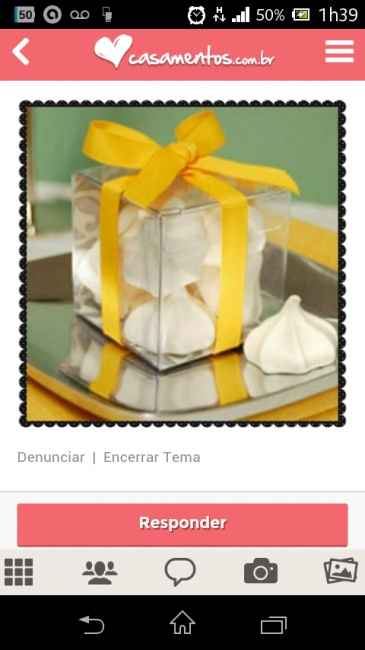 Lembrancinhas de suspiros - 1