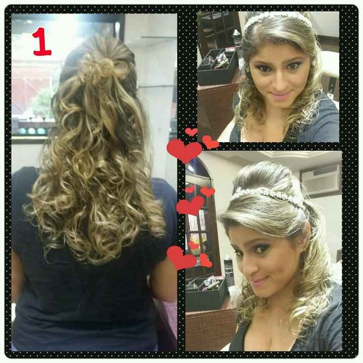 Teste de make - minha irmã noivinha - 2