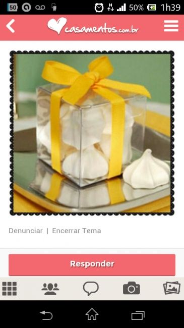 Suspiros ou bem casados? - 1