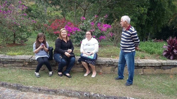 Esperando acabar o ensaio