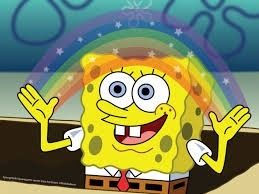 ....arco-íris. (hehehehehehe - risadinha do Bob Esponja)