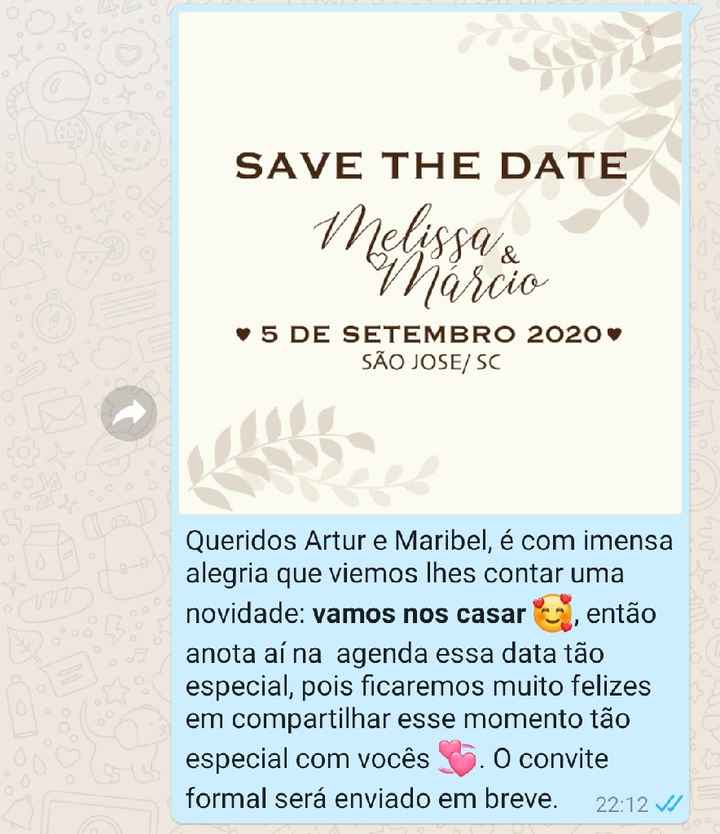 Save the date - 1