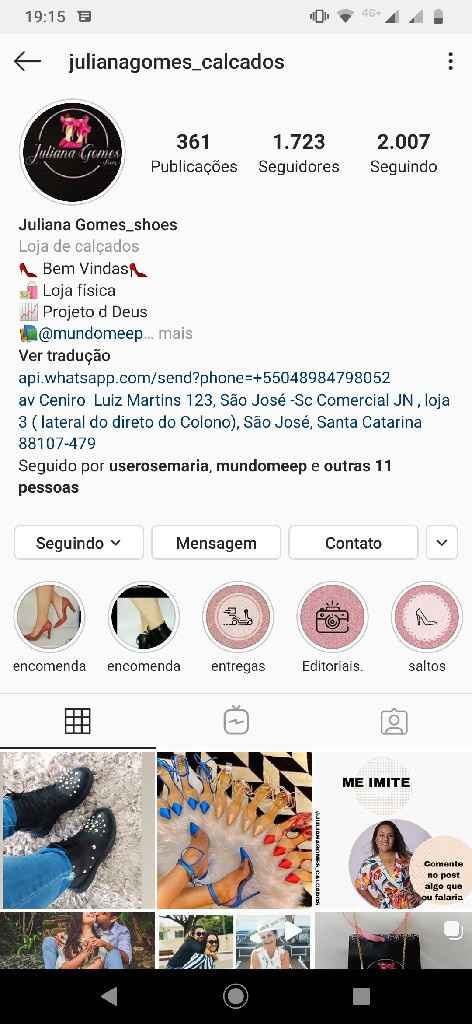 Meu sapato para o dia c - vem ver - 2