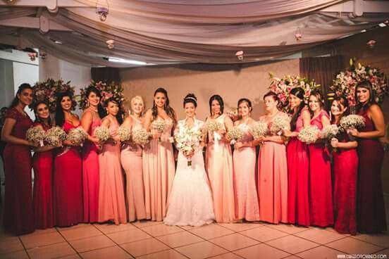 Cores de vestidos para madrinhas - 1
