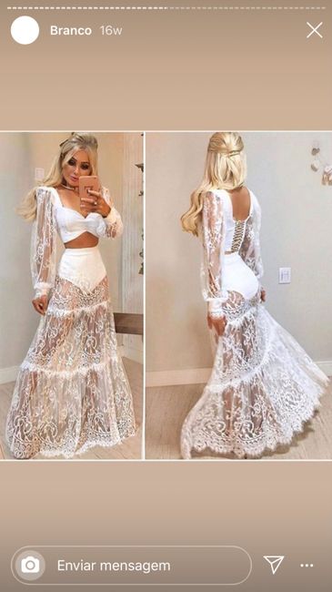 Roupa Pré wedding 2