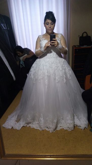  o vestido/ teste make e cabelo - 3