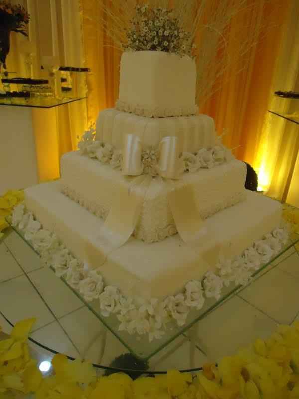 Meu bolo de casamento