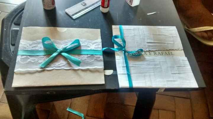 Convite de casamento diy - 1