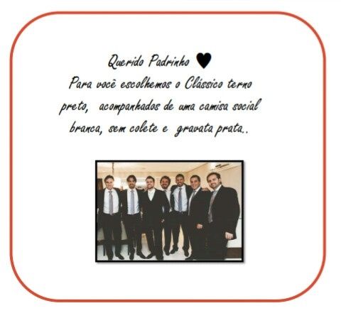 Convite dos padrinhos prontinho! - 8