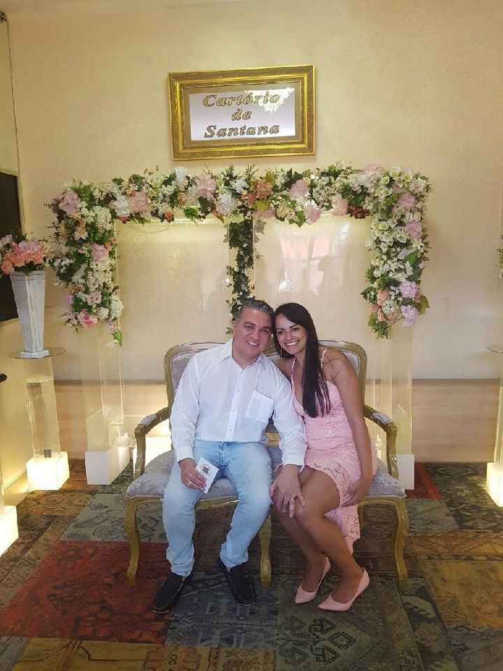  Meu casamento no Civil 😍  23/09/17 - 1