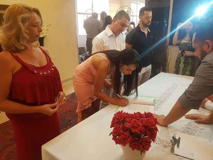  Meu casamento no Civil 😍  23/09/17 - 4