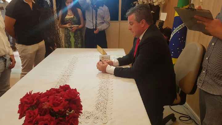  Meu casamento no Civil 😍  23/09/17 - 6
