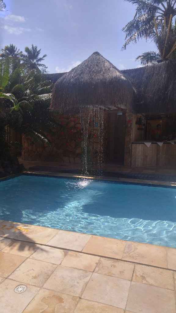 Piscina do hotel