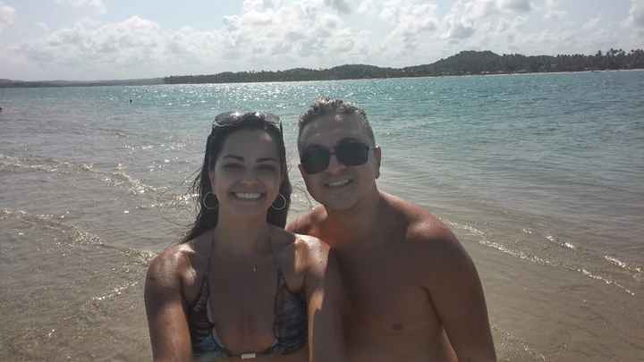 Praia de Carneiros - Lugar onde a Maré é baixa