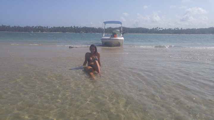 Praia de Carneiros - Lugar onde a Maré é baixa