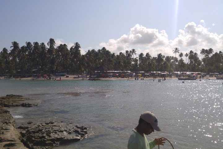 Praia de Carneiros - Vista da Piscina Natural