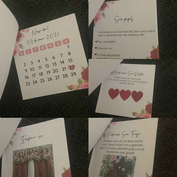 Convite padrinhos #vemver - 1