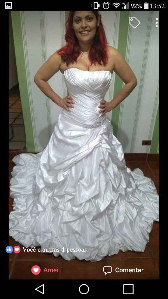 Achei no face vestidos de noiva por 600 reais ! - 6