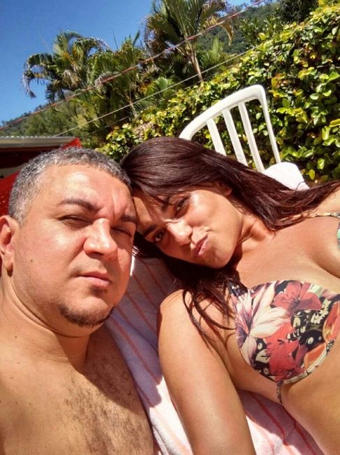 Primeira foto com o amor - 1