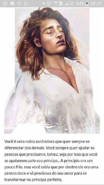 Qual príncipe encantado meu noivo seria? - 1
