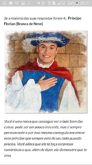 Qual príncipe encantado meu noivo seria? - 2