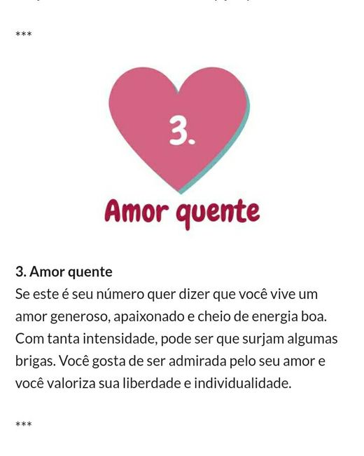 Meu número do amor #3 - 1