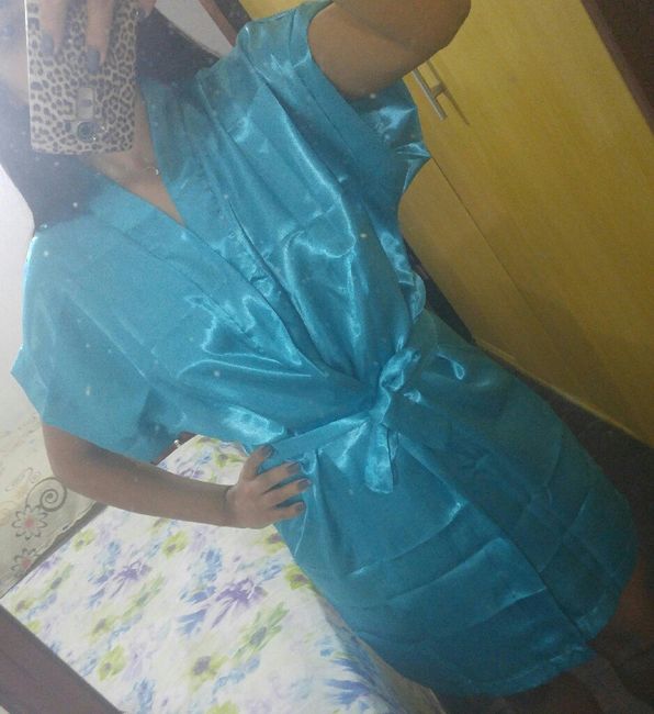 Meus robes e meu topo de bolo chegaram :) venhamver# - 5