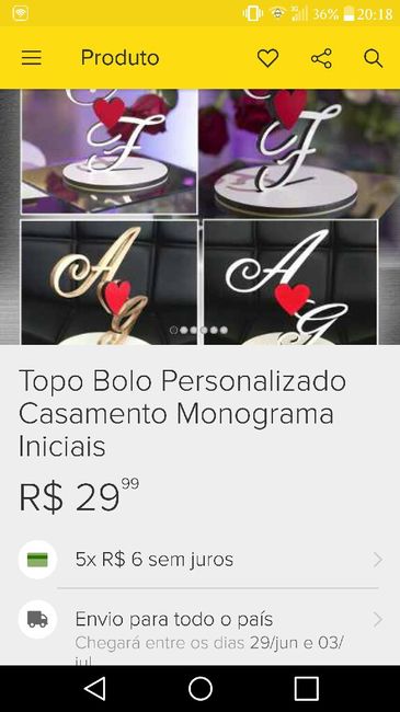 Meus robes e meu topo de bolo chegaram :) venhamver# - 3